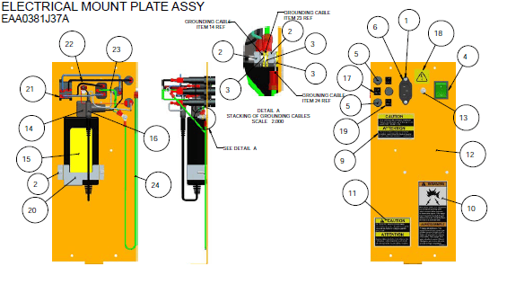 Electrical Mount Plate Assy