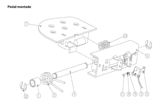 Pedal Montado
