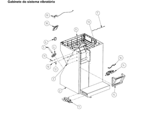 Gabinete de Sistema Vibratório