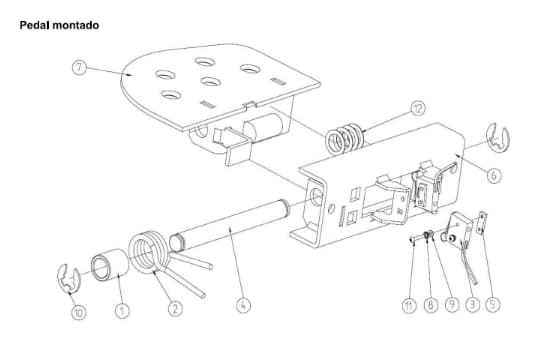 Pedal Montado