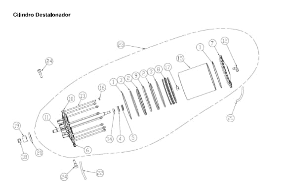 Cilindro Destalonador