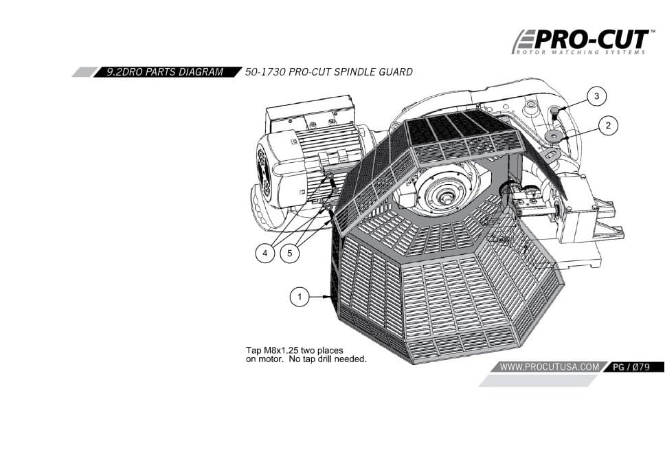 Pro-cut Spindle Guard